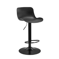 MORE σκαμπό ρυθμιζόμενo μέταλλο-polypropylene ΜΑΥΡΟ / 43x35x75/104 MORE σκαμπό ρυθμιζόμενo μέταλλο-polypropylene ΜΑΥΡΟ / 43x35x75/104